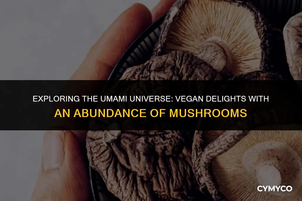 how to use a lot of mushrooms vegan
