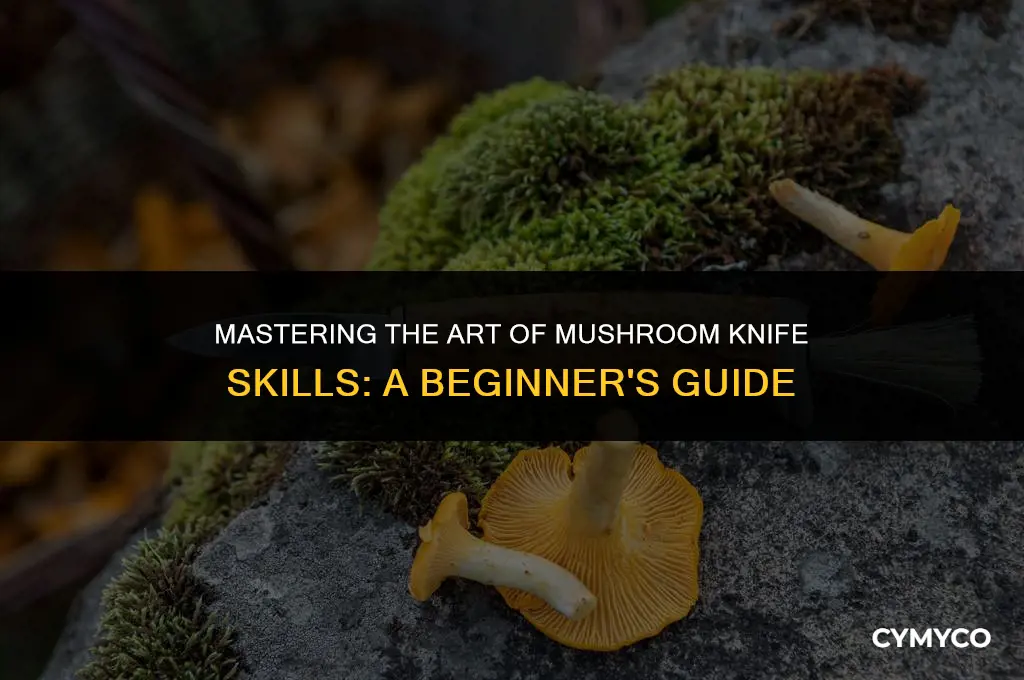 how to use a mushroom knife