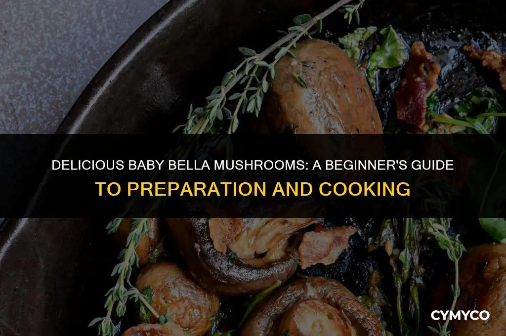 how to use baby bella mushrooms