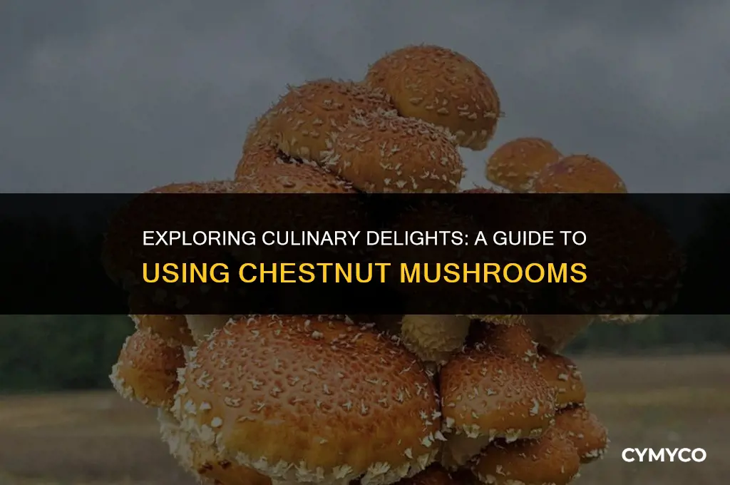 how to use chestnut mushrooms
