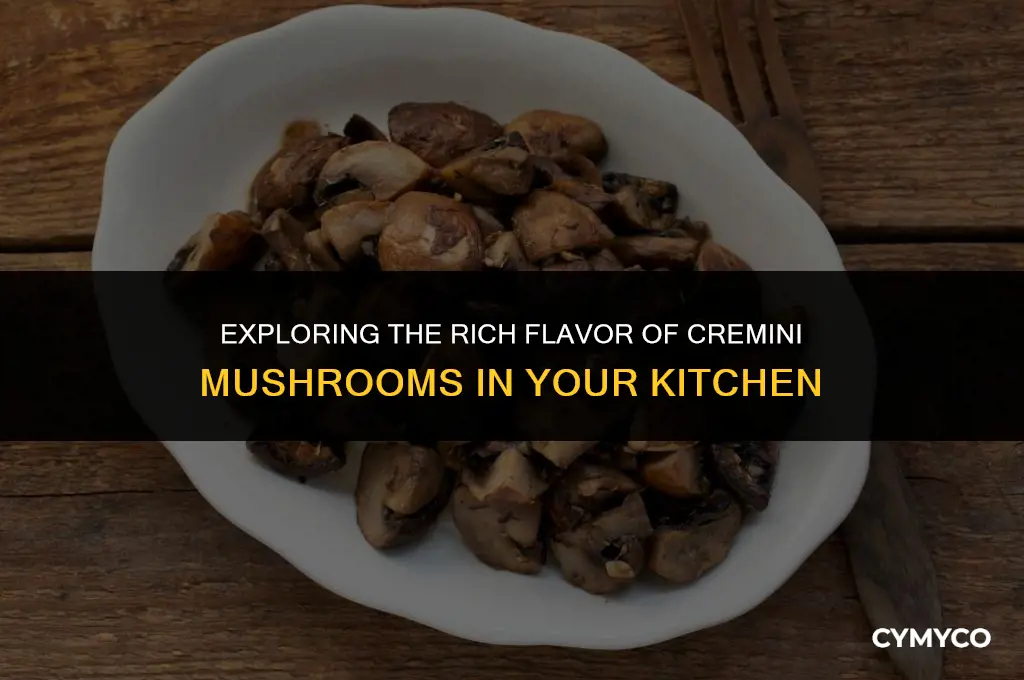 how to use cremini mushrooms