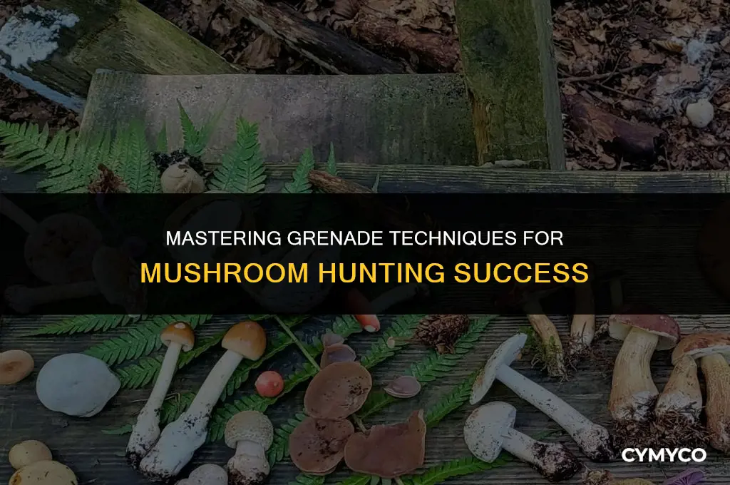 how to use grenade awesome mushroom hunter