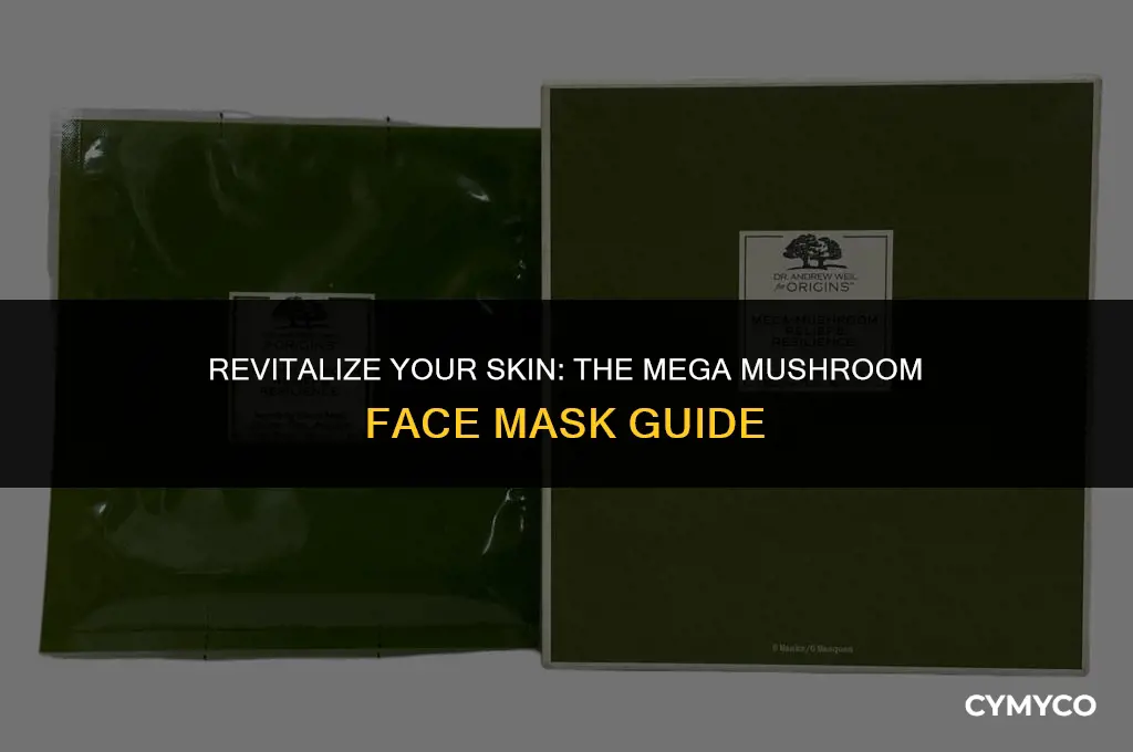how to use mega mushroom skin relief face mask