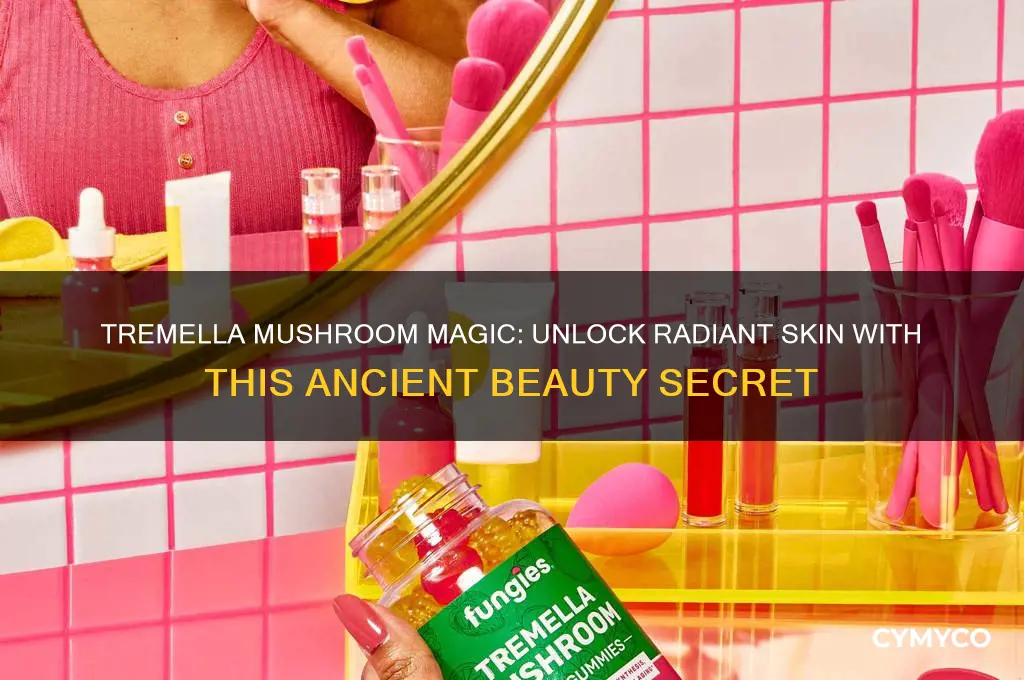 how to use tremella mushroom for skin
