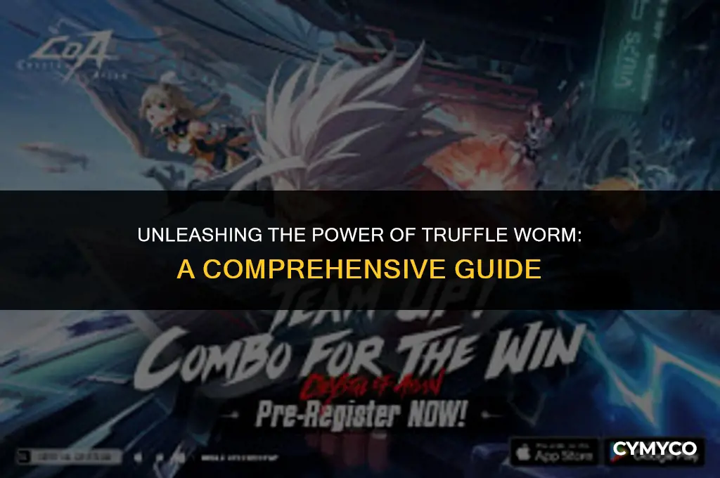 how to use truffle worm