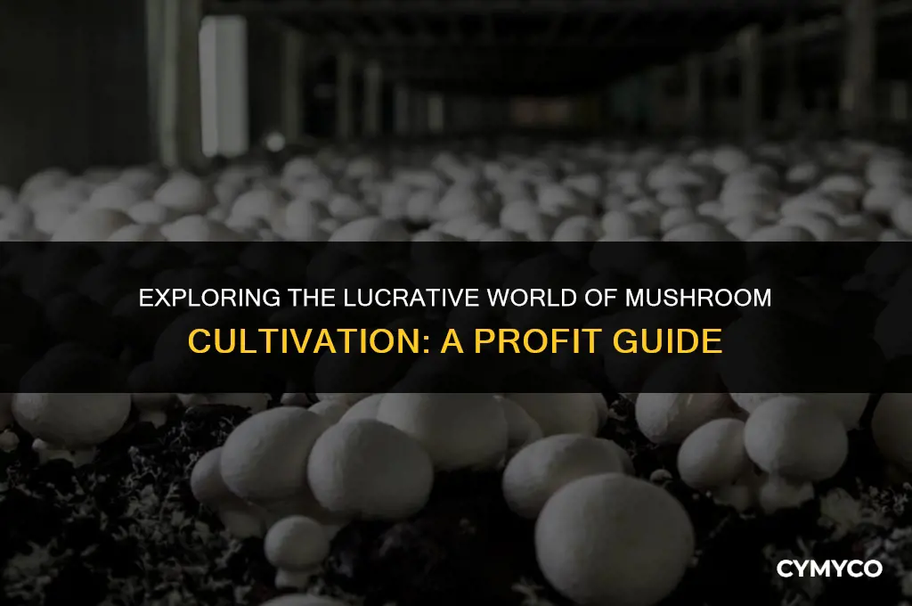 is growing mushrooms profitable