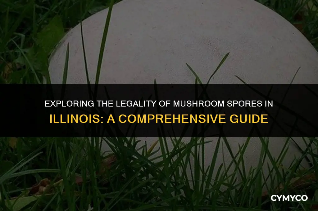 is it legal to buy mushroom spores illinois