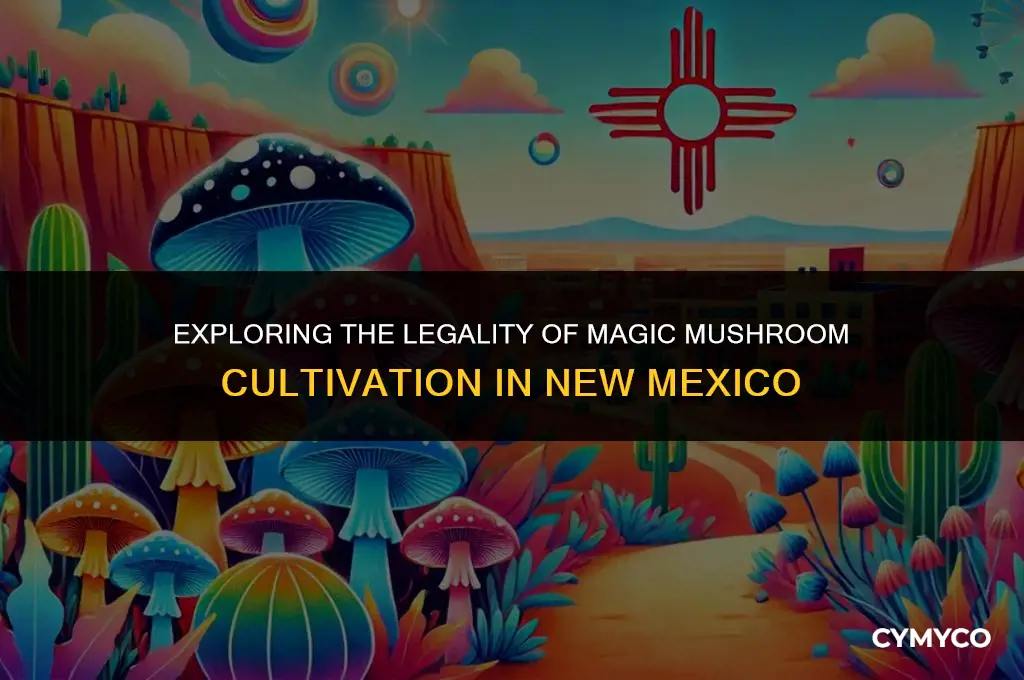 is it legal to grow magic mushrooms in new mexico