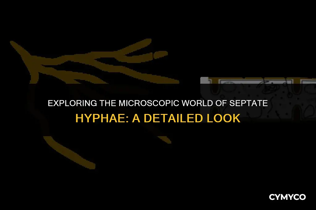is septate hyphae microscopic