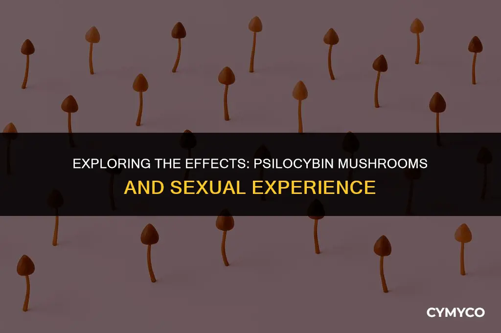is sex good on mushrooms