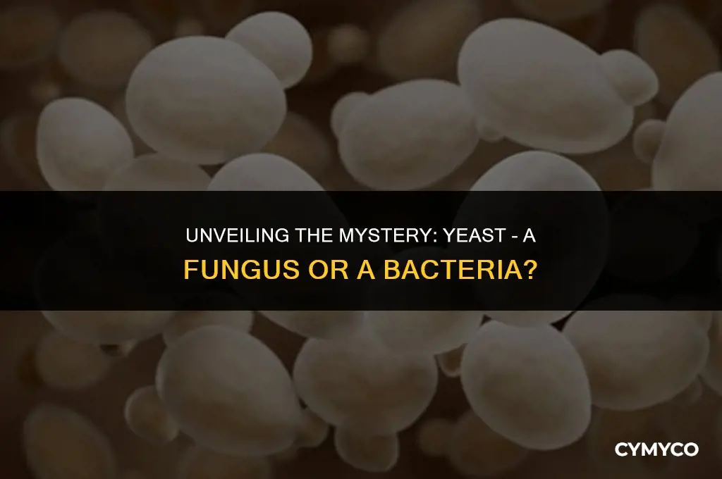 is yeast a bacteria or a fungus