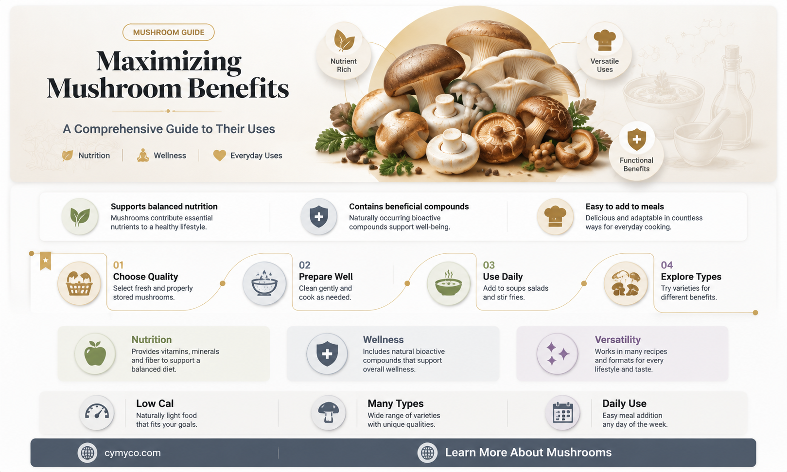 how to extend mushrooms useful ness