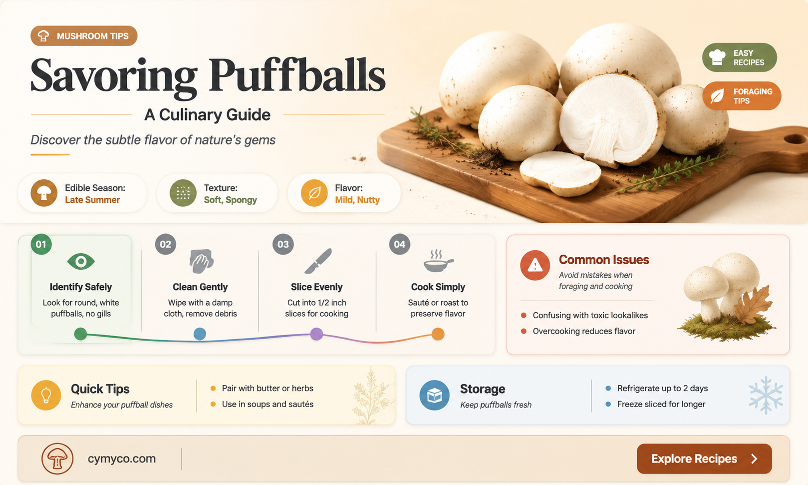 how to eat a puffball