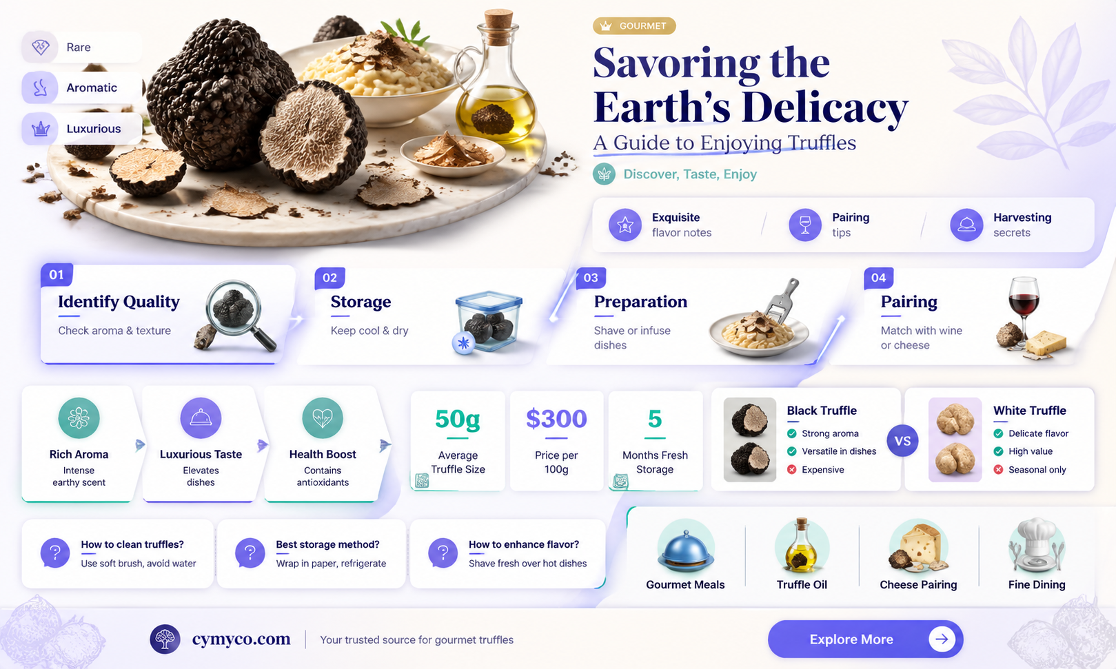 how do you eat a truffle