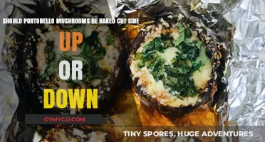 Portobello Mushrooms: The Great Bake-Off - Cut Side Up or Down?