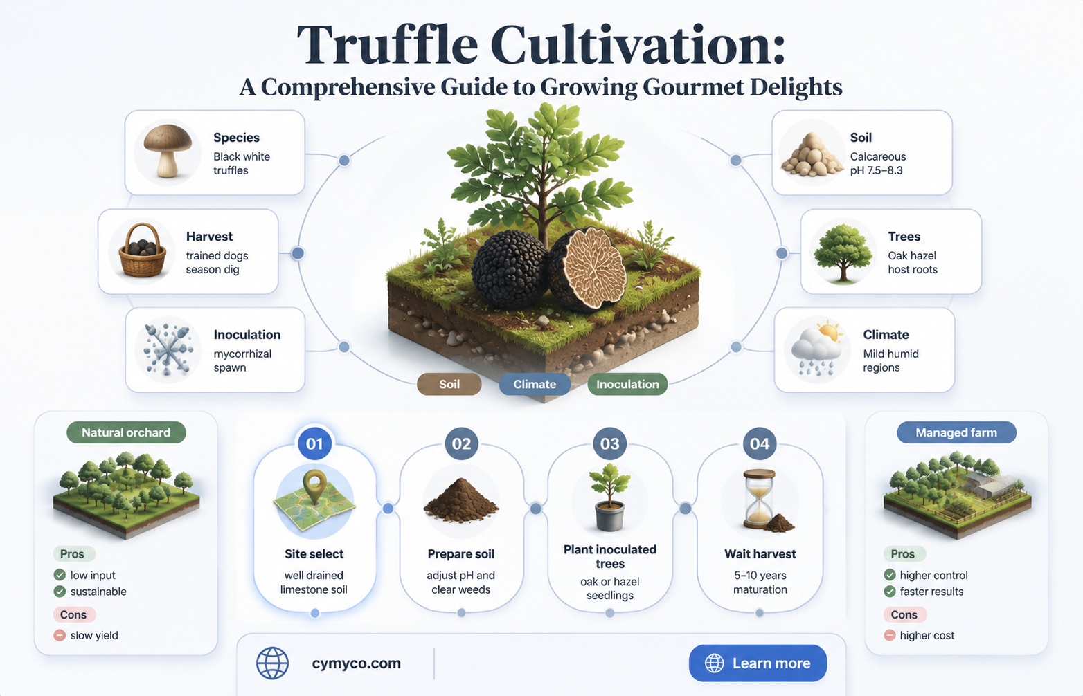 how to raise truffles