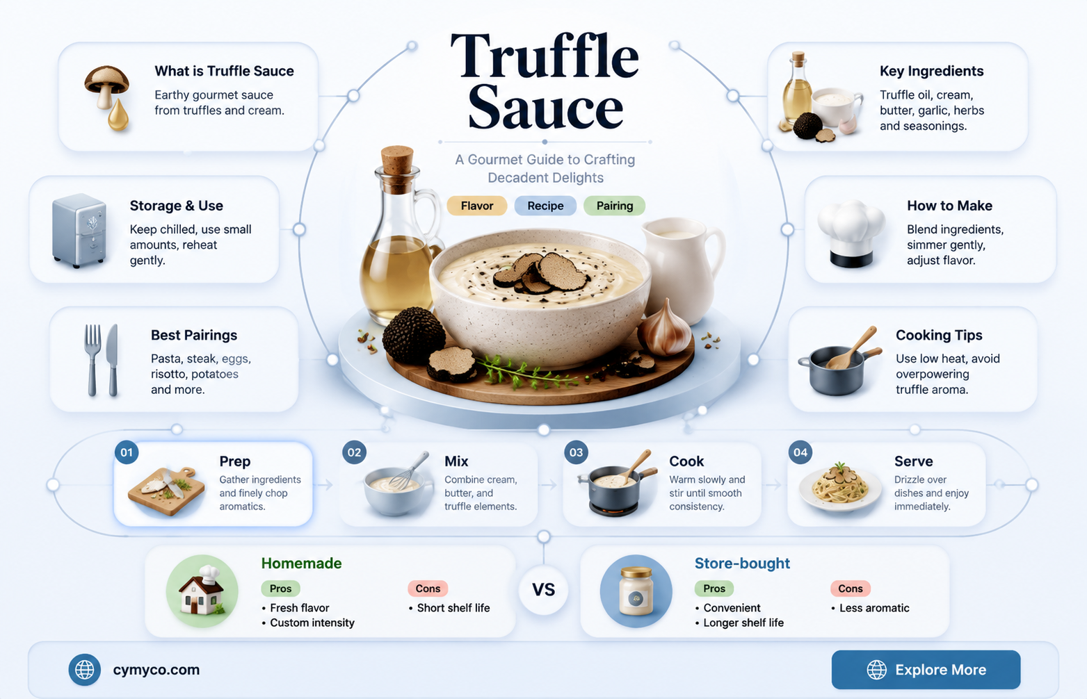how to make truffle sauce