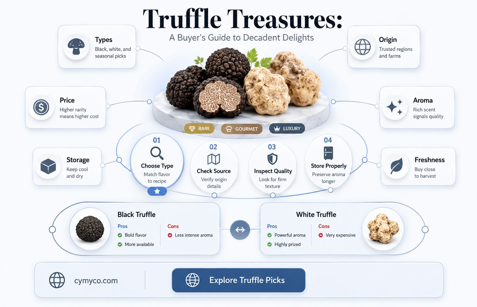 how to buy truffles