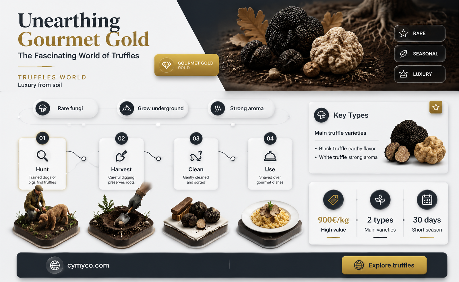 what are truffles in the ground