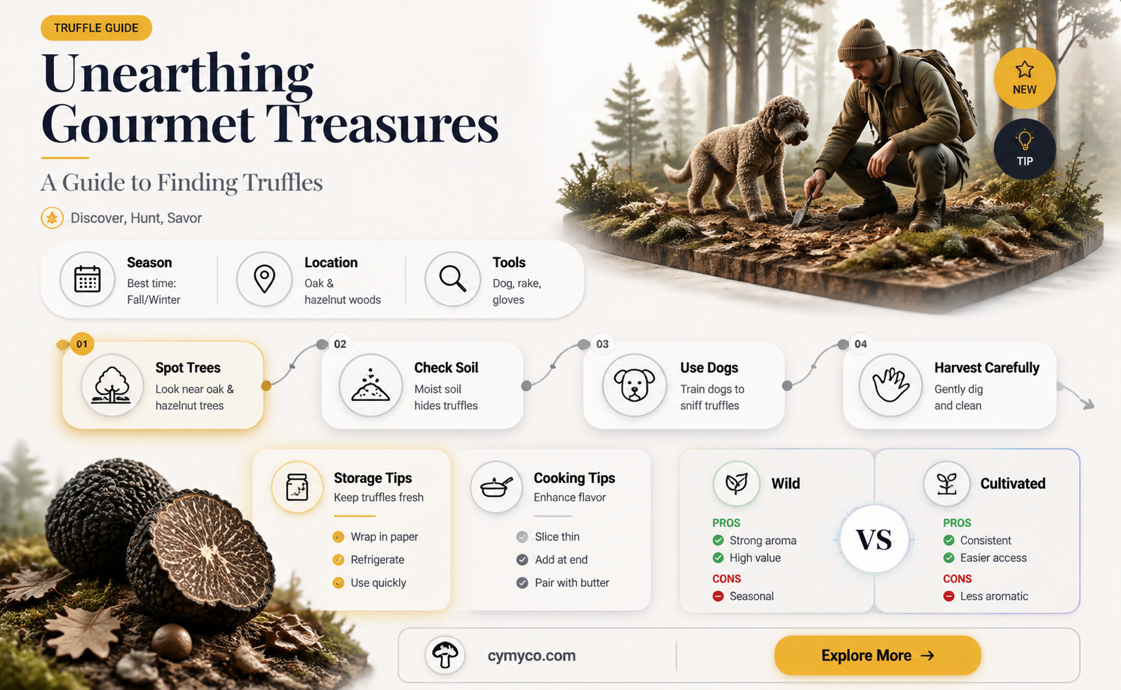 how to find truffle