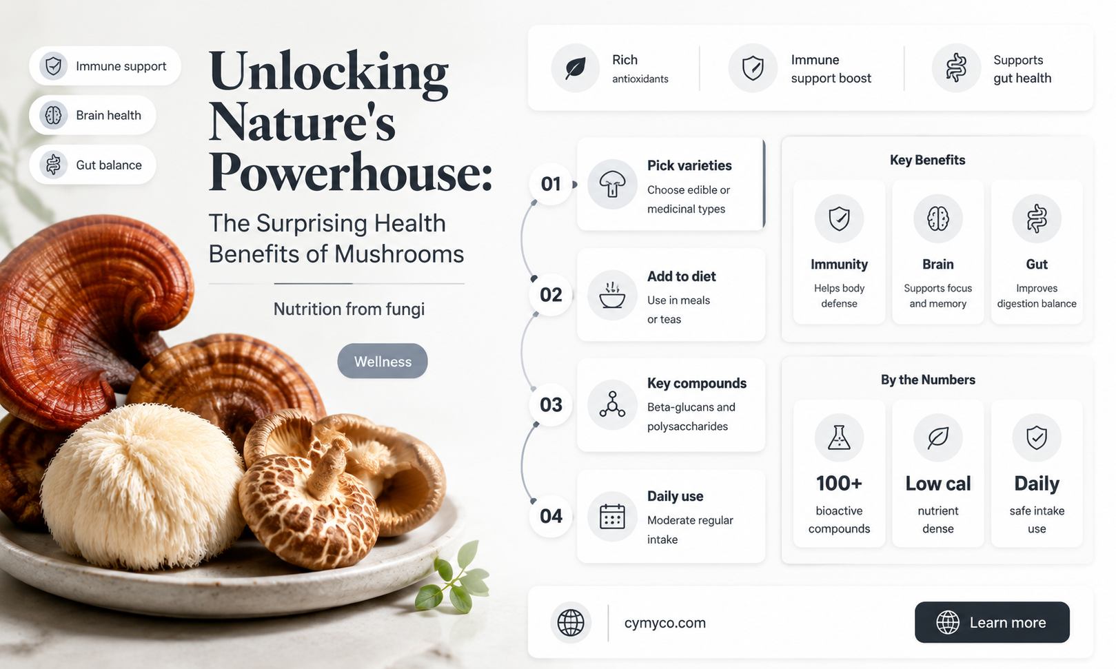 what are mushrooms good for the body