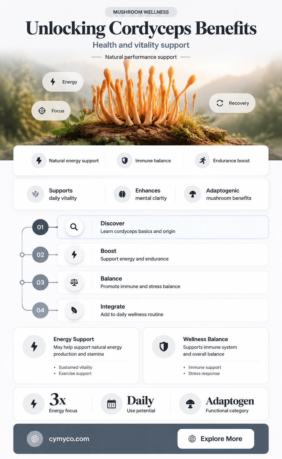 what are cordyceps mushrooms good for