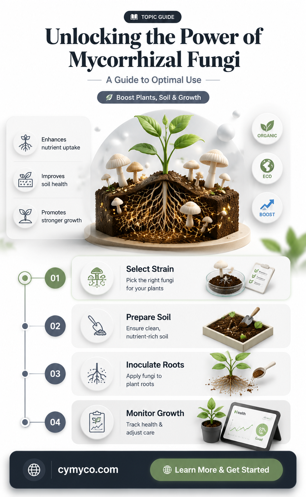 how to use mycorrhizal fungi