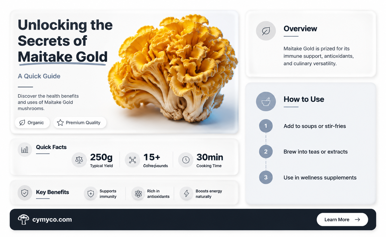 what is maitake gold
