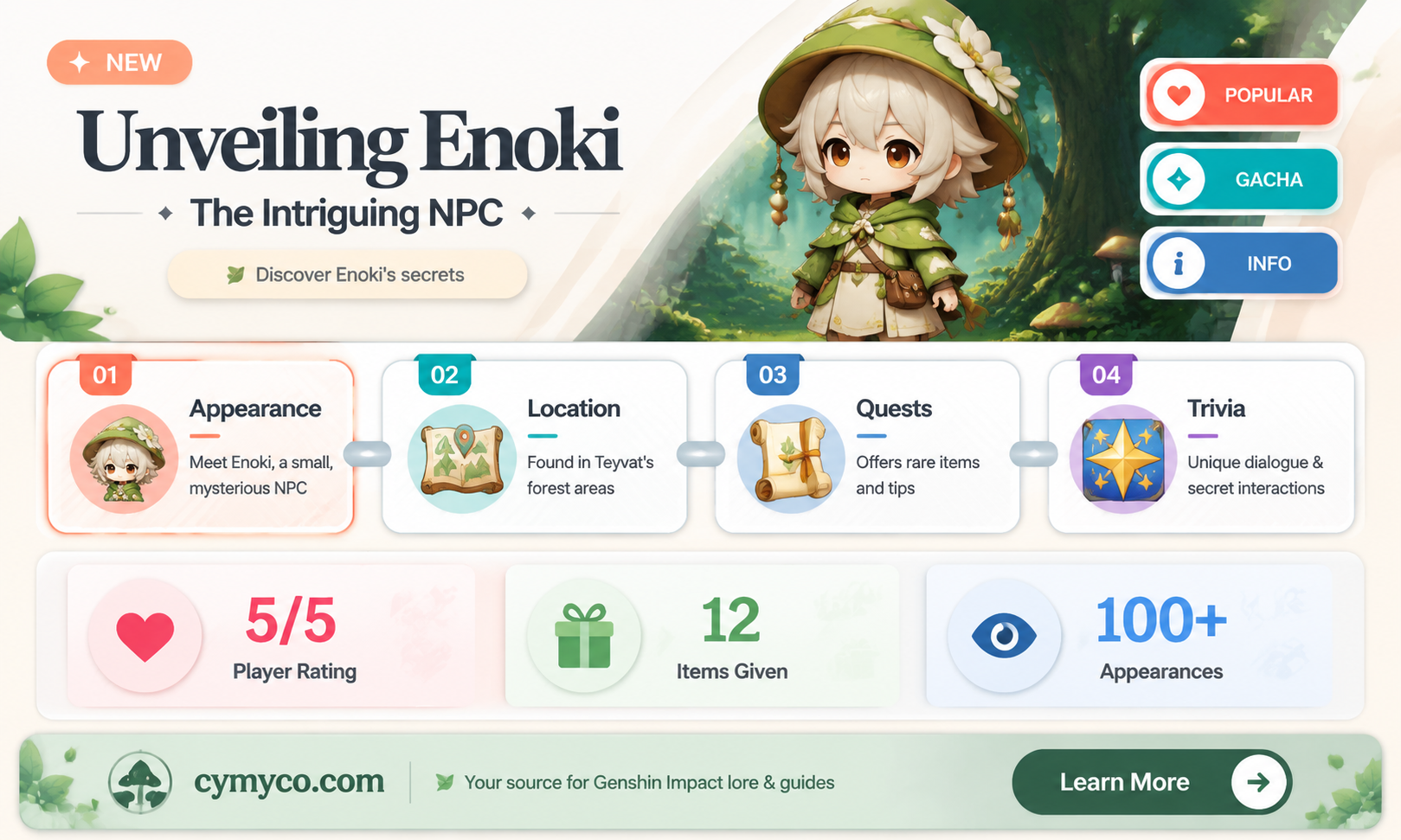 what npc is enoki