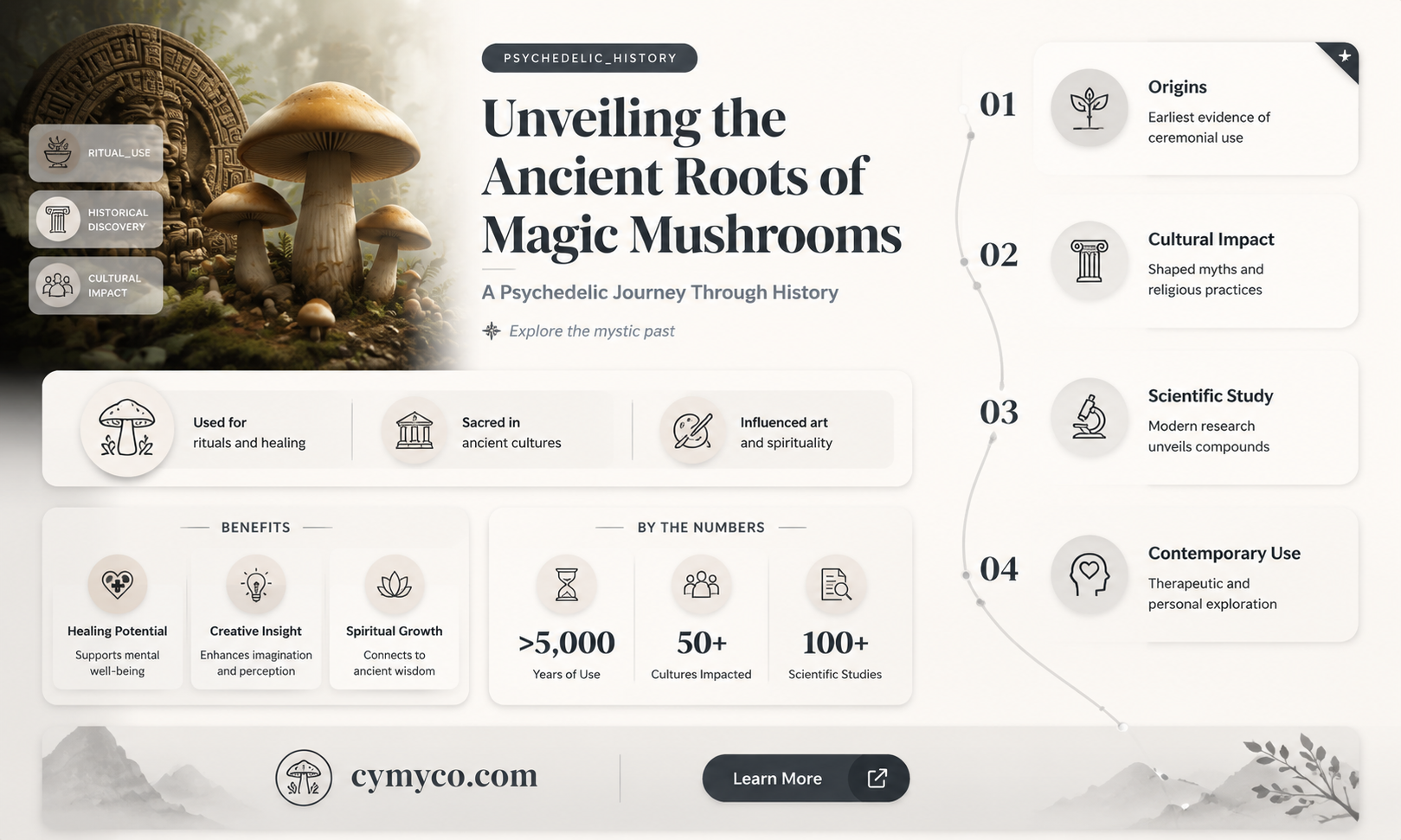 where did magic mushroom originate from