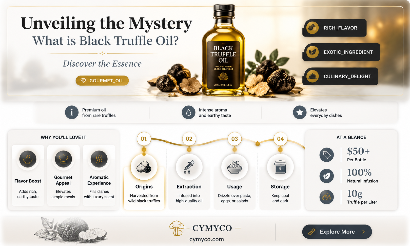what is black truffle oil