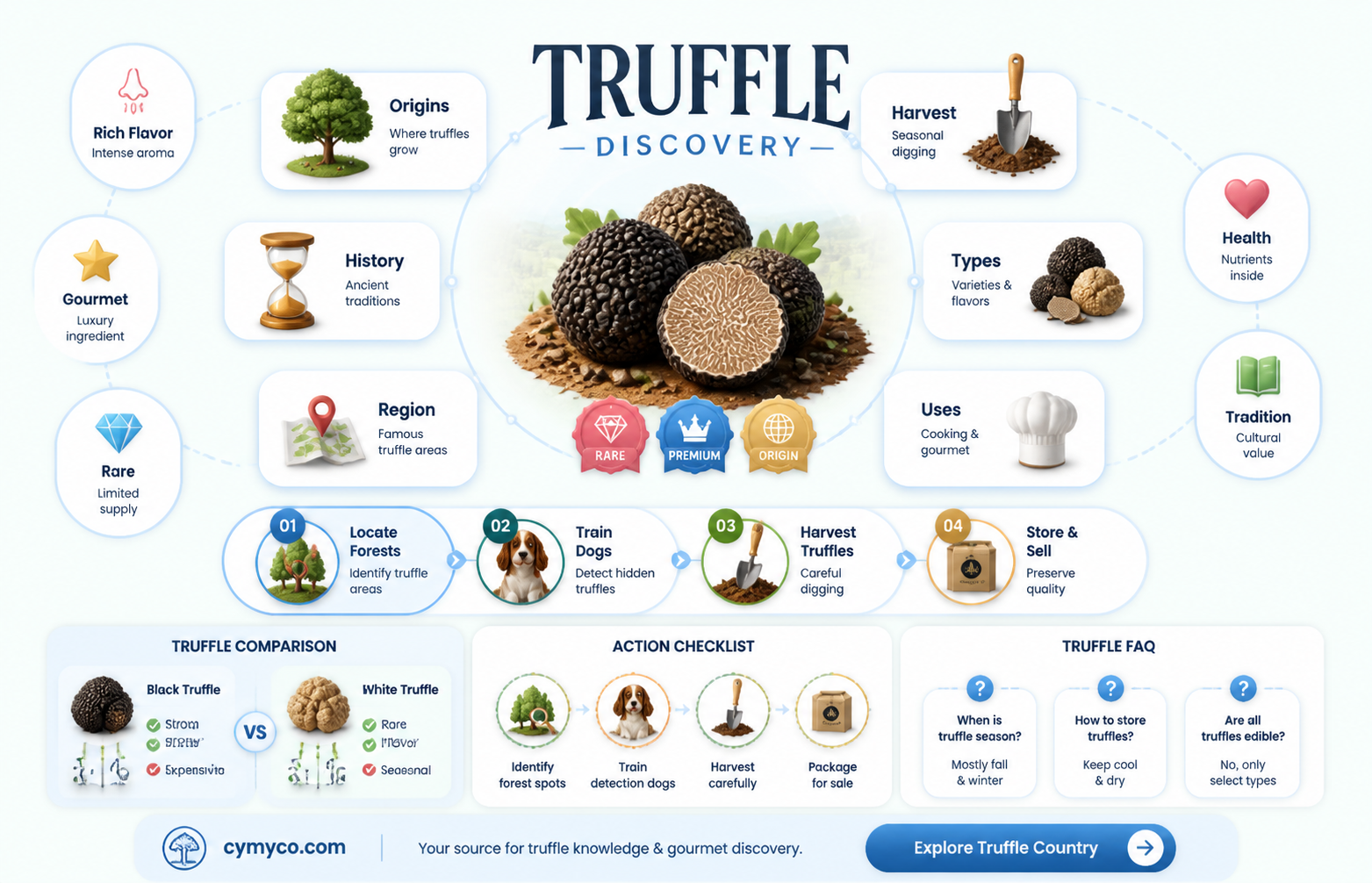 where are truffles from