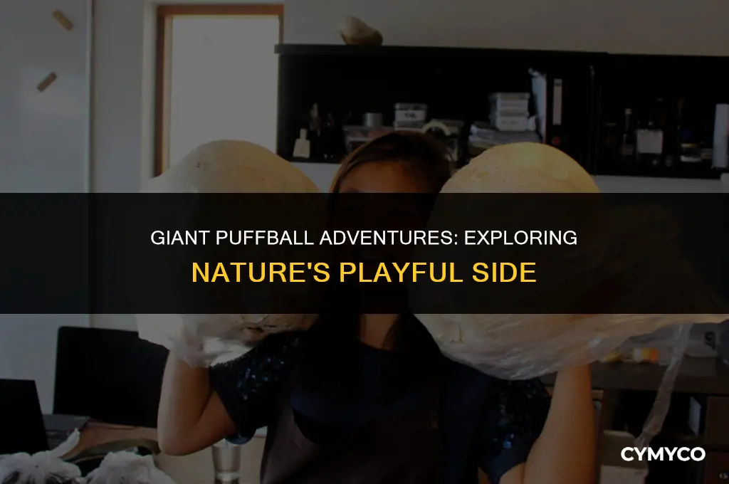 what are 2 fun things to do with giant puffballs