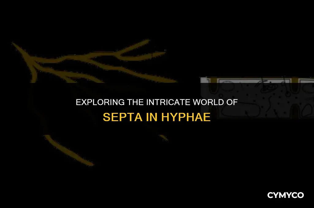 what are septa in hyphae