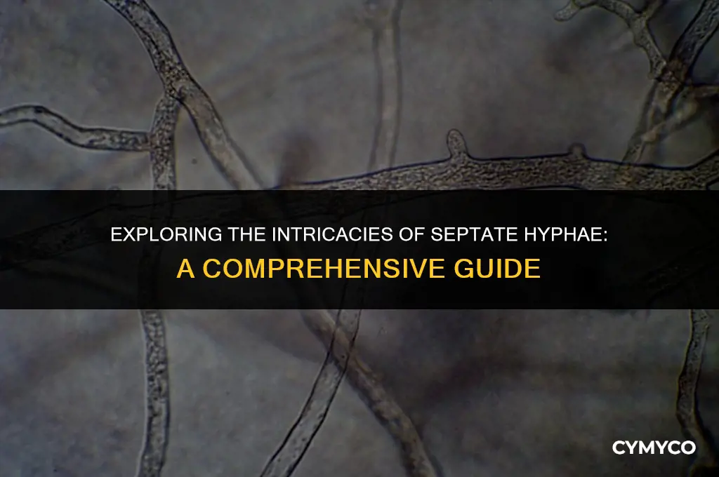 what are septate hyphae