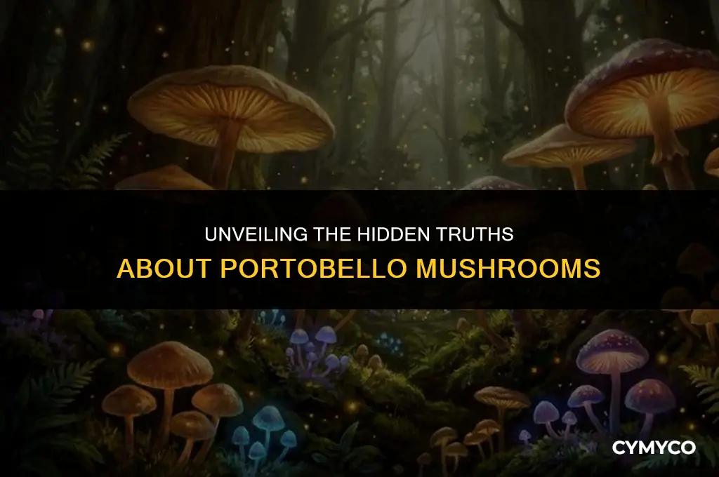what are they not telling us about portobello mushrooms