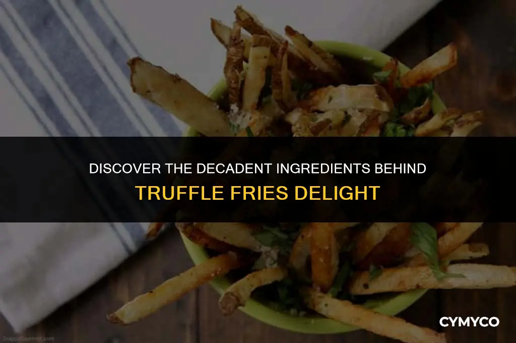 what are truffle fries made of
