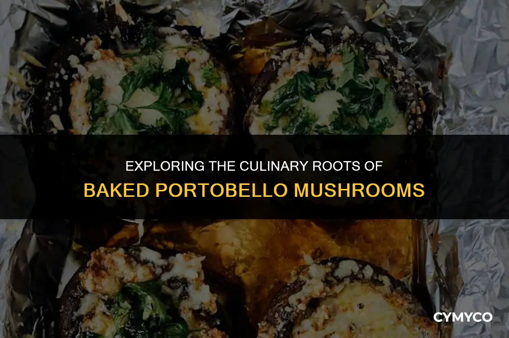 what culture is baked portobello mushrooms from