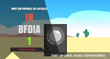 Unveiling the Mystery: Puffball's Iconic BFDIA 1 Quote Explained