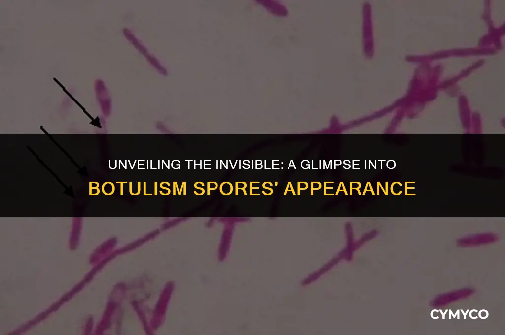 what do botulism spores look like