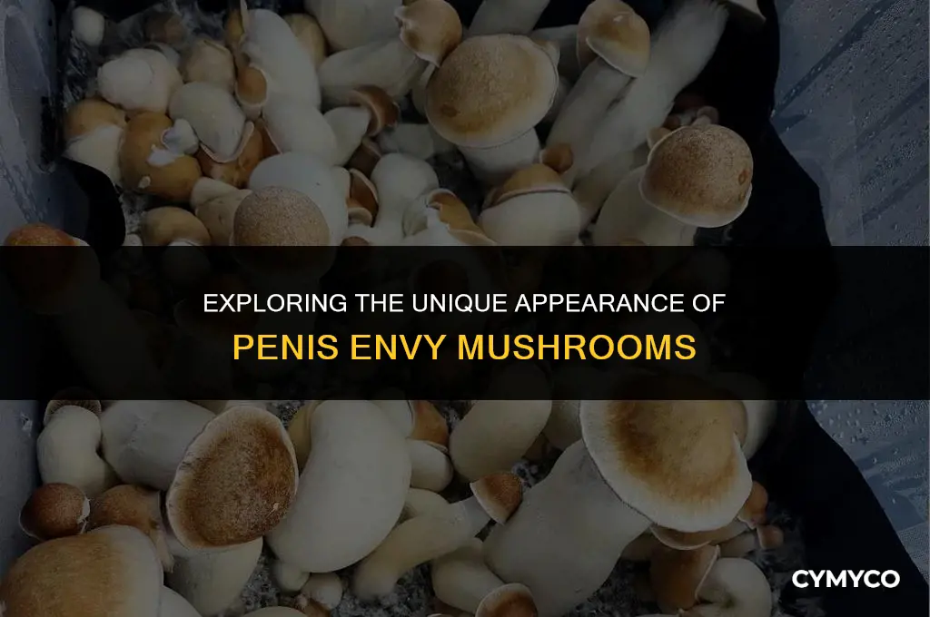 what do penis envy mushrooms look like