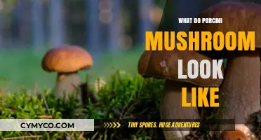 Exploring the Unique Appearance of Porcini Mushrooms: A Visual Guide