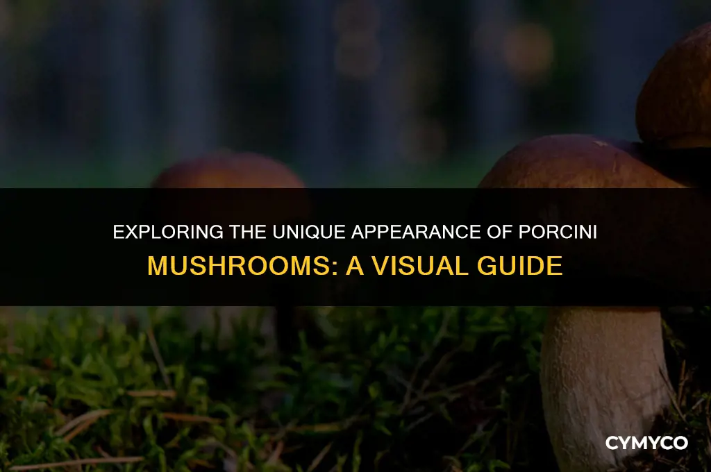 what do porcini mushrooms look like