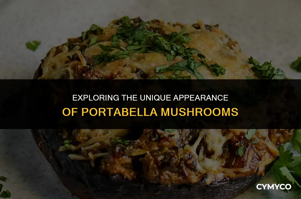 what do portabella mushrooms look like