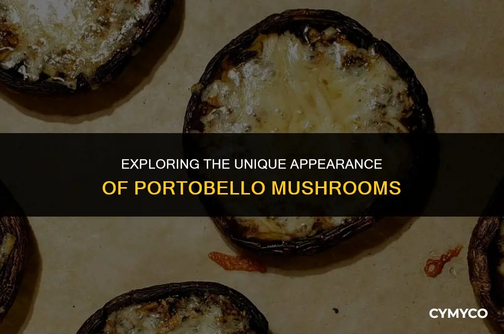 what do portobello mushrooms look like