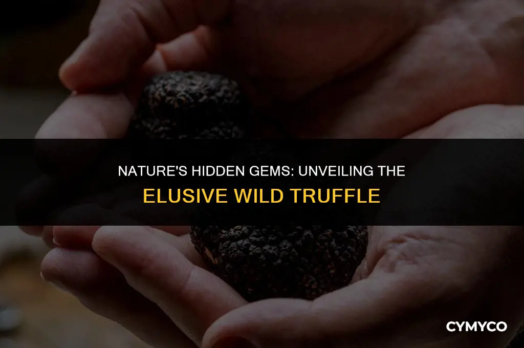what do truffles look like in the wild
