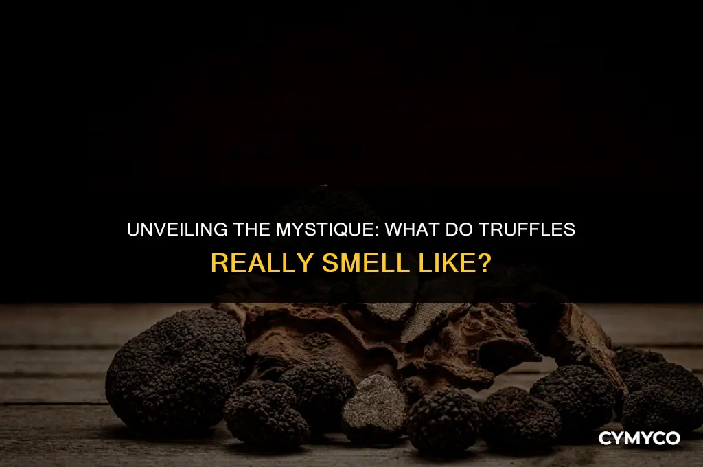what do truffles smell like