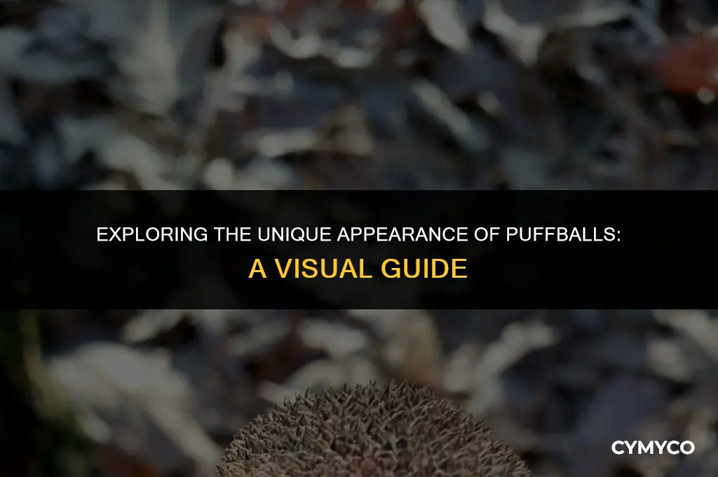 what does a puffball look like