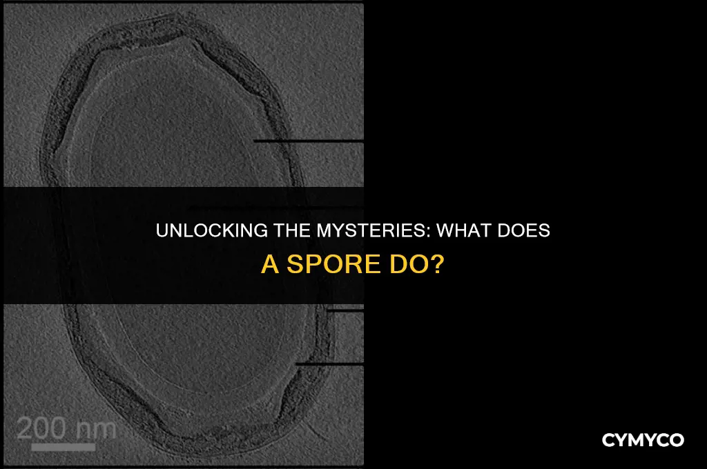 what does a spore do