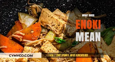 Unveiling the Meaning of Enoki: A Journey into Japanese Cuisine